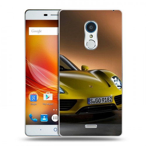 Дизайнерский пластиковый чехол для ZTE Blade X9 Porsche