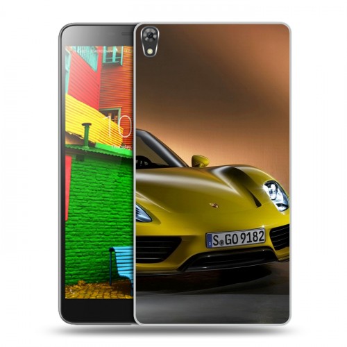 Дизайнерский силиконовый чехол для Lenovo Phab Porsche