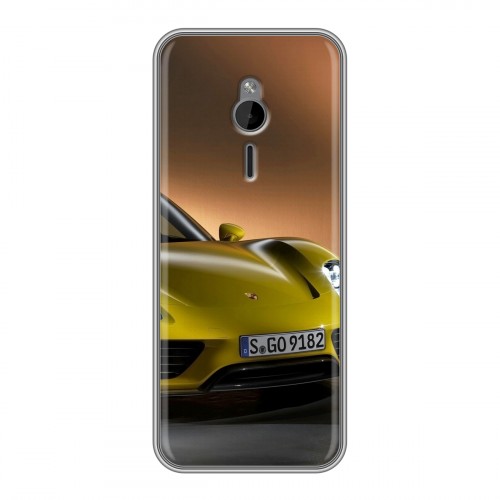 Дизайнерский силиконовый чехол для Nokia 230 Porsche