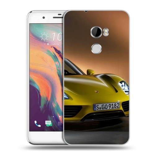 Дизайнерский пластиковый чехол для HTC One X10 Porsche