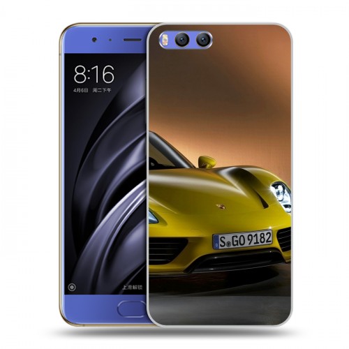 Дизайнерский пластиковый чехол для Xiaomi Mi6 Porsche