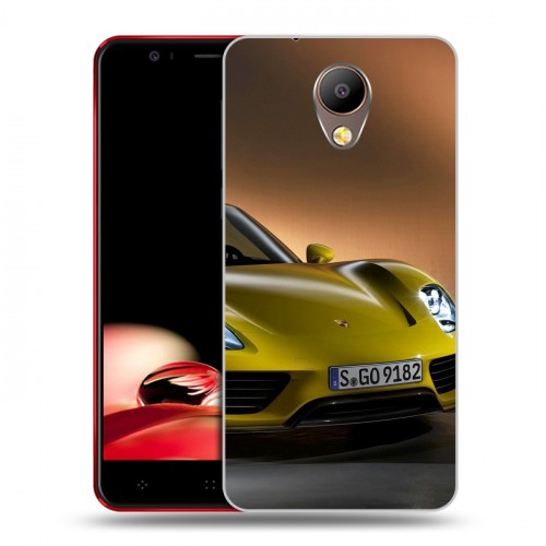 Дизайнерский пластиковый чехол для Elephone P8 Porsche