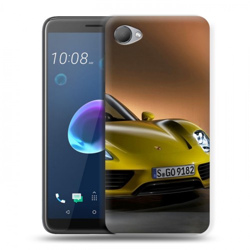 Дизайнерский пластиковый чехол для HTC Desire 12 Porsche