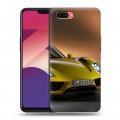 Дизайнерский пластиковый чехол для OPPO A3s Porsche