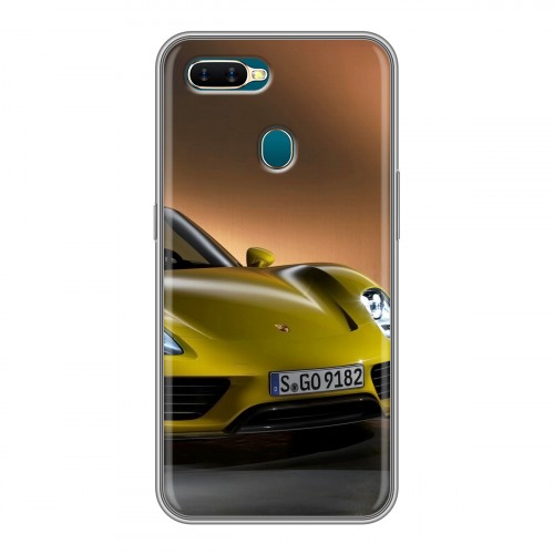 Дизайнерский силиконовый чехол для OPPO AX7 Porsche