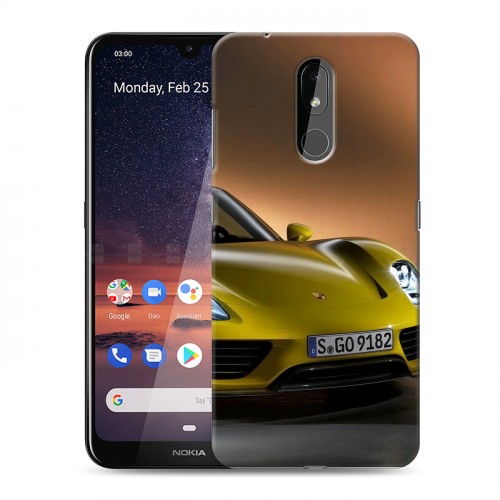 Дизайнерский силиконовый чехол для Nokia 3.2 Porsche