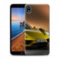 Дизайнерский силиконовый чехол для Xiaomi RedMi 7A Porsche