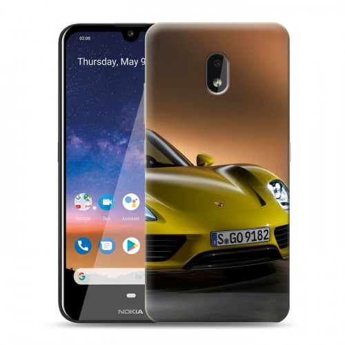 Дизайнерский пластиковый чехол для Nokia 2.2 Porsche