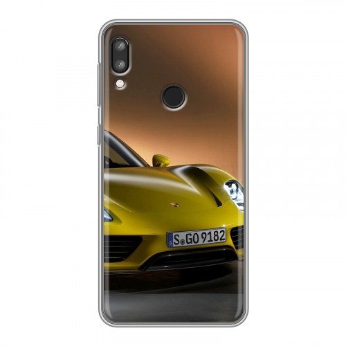 Дизайнерский силиконовый чехол для Lenovo K5 Pro Porsche