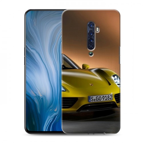 Дизайнерский пластиковый чехол для OPPO Reno2 Z Porsche