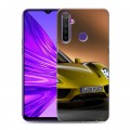 Дизайнерский силиконовый чехол для Realme 5 Porsche