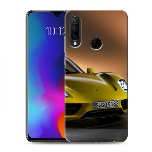 Дизайнерский силиконовый с усиленными углами чехол для Lenovo K10 Note Porsche