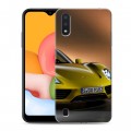 Дизайнерский силиконовый чехол для Samsung Galaxy M01 Porsche