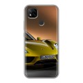 Дизайнерский силиконовый чехол для Xiaomi RedMi 9C Porsche