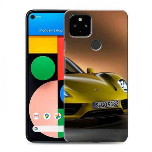 Дизайнерский силиконовый чехол для Google Pixel 4a 5G Porsche