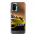 Дизайнерский силиконовый чехол для Xiaomi RedMi Note 10 Porsche