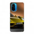 Дизайнерский силиконовый чехол для Xiaomi Poco F3 Porsche