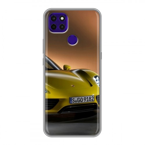 Дизайнерский силиконовый чехол для Lenovo K12 Pro Porsche