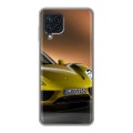 Дизайнерский силиконовый чехол для Samsung Galaxy A22 Porsche