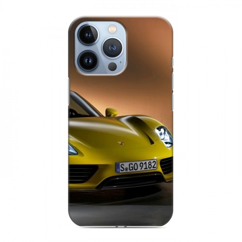 Дизайнерский силиконовый чехол для Iphone 13 Pro Porsche