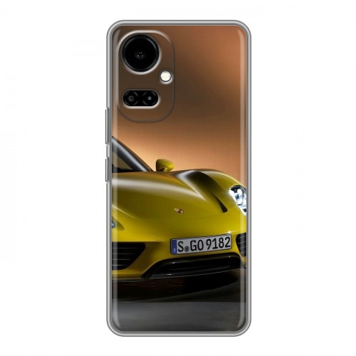 Дизайнерский силиконовый чехол для Tecno Camon 19 Porsche