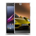 Дизайнерский пластиковый чехол для Sony Xperia Z Ultra  Porsche