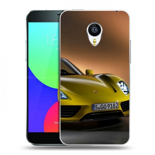 Дизайнерский пластиковый чехол для Meizu MX4 Porsche