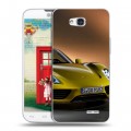 Дизайнерский пластиковый чехол для LG L80 Porsche