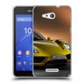 Дизайнерский пластиковый чехол для Sony Xperia E4g Porsche