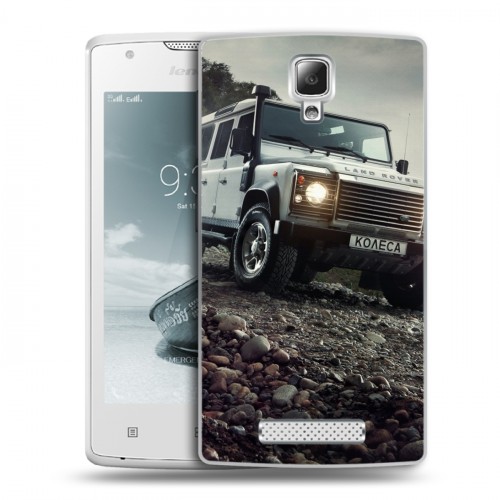 Дизайнерский пластиковый чехол для Lenovo A1000 Land Rover