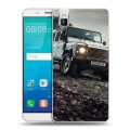 Дизайнерский пластиковый чехол для Huawei ShotX Land Rover