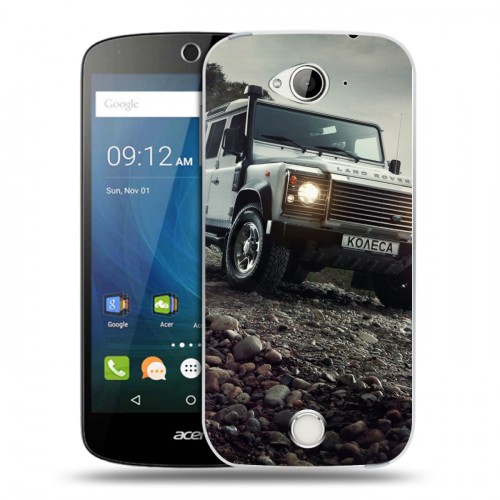 Дизайнерский силиконовый чехол для Acer Liquid Z530 Land Rover