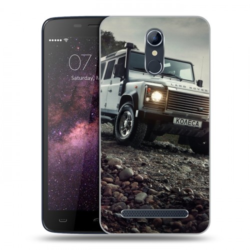 Дизайнерский силиконовый чехол для Homtom HT17 Land Rover