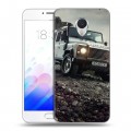 Дизайнерский пластиковый чехол для Meizu M3E Land Rover