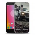 Дизайнерский силиконовый чехол для Lenovo K6 Land Rover