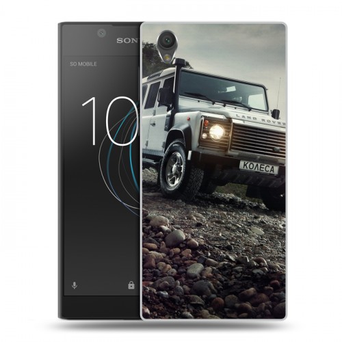 Дизайнерский пластиковый чехол для Sony Xperia L1 Land Rover