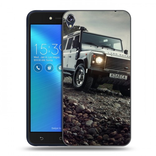 Дизайнерский силиконовый чехол для Asus ZenFone Live Land Rover