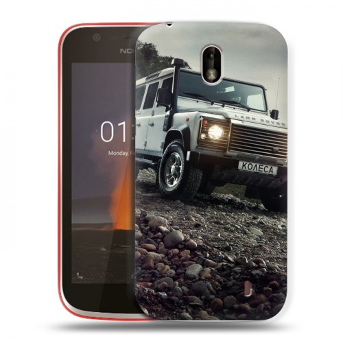 Дизайнерский пластиковый чехол для Nokia 1 Land Rover