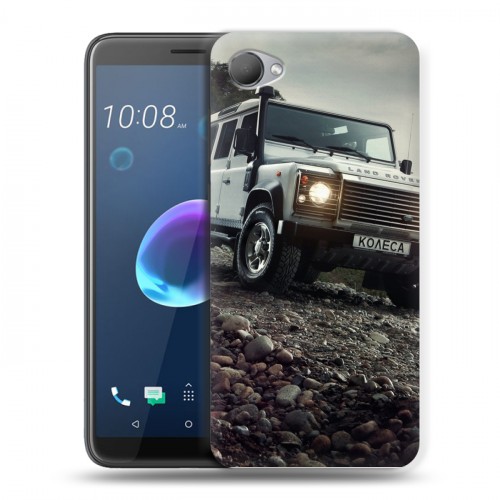 Дизайнерский пластиковый чехол для HTC Desire 12 Land Rover