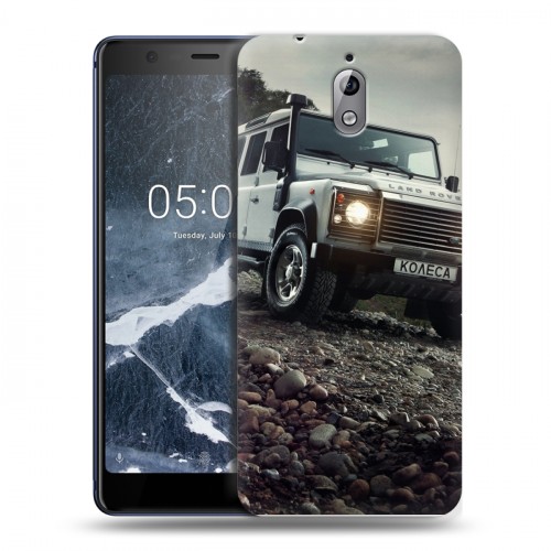 Дизайнерский пластиковый чехол для Nokia 3.1 Land Rover