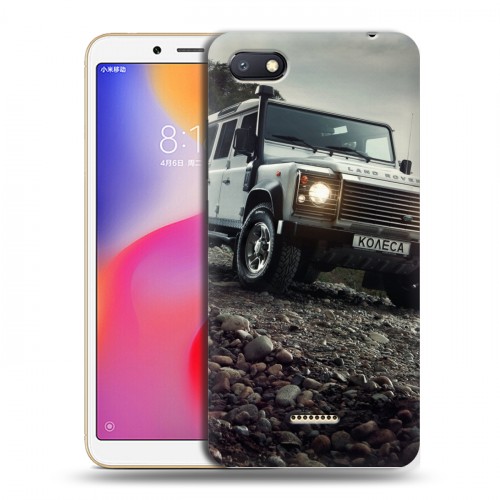 Дизайнерский пластиковый чехол для Xiaomi RedMi 6A Land Rover