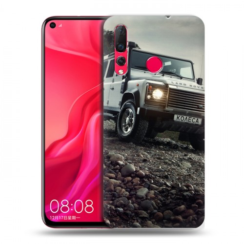 Дизайнерский пластиковый чехол для Huawei Nova 4 Land Rover