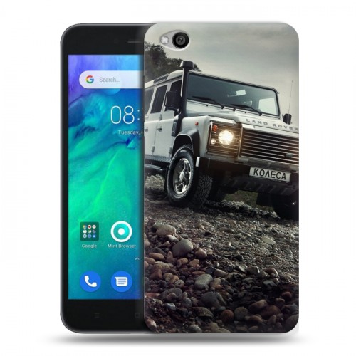 Дизайнерский пластиковый чехол для Xiaomi RedMi Go Land Rover