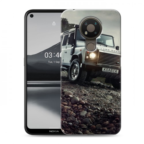 Дизайнерский силиконовый чехол для Nokia 3.4 Land Rover