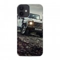 Дизайнерский пластиковый чехол для Iphone 12 Mini Land Rover