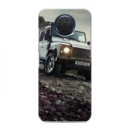 Дизайнерский силиконовый чехол для Nokia G20 Land Rover