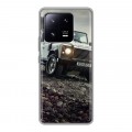 Дизайнерский силиконовый чехол для Xiaomi 13 Pro Land Rover