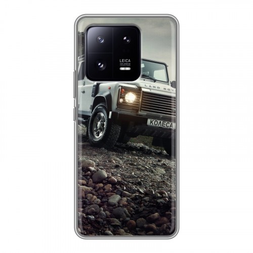 Дизайнерский силиконовый чехол для Xiaomi 13 Pro Land Rover