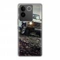 Дизайнерский силиконовый чехол для Vivo S17e Land Rover