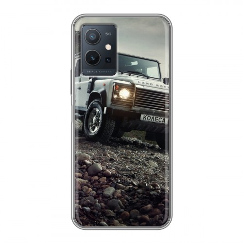 Дизайнерский силиконовый чехол для Vivo Y55 5G Land Rover